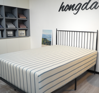 Parure de lit en bambou biologique à rayures tendance 2026 et draps de lit en bambou taille King Size – Vente en gros
