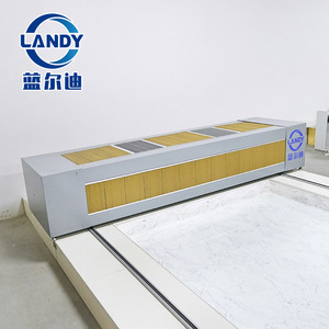 Landy Solar Powered Winding Machine Grey Outer Cover Maple Decorative Panel Villa Swimming <b>Pool</b> Use - Product Image 1