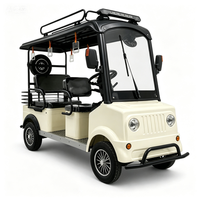 Quadricycle électrique SumEV en promotion pour les vacances à la plage, conception à carrosserie ouverte pour les transferts à l'aéroport, 50 km d'autonomie, 3-4 places, voiturette de golf