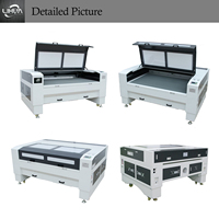 Machine de découpe et de gravure laser CO2 industrielle Lihua Lazer 960 1390 1325 pour acrylique, bois, MDF, tissu, textile, 80w 130w 150w