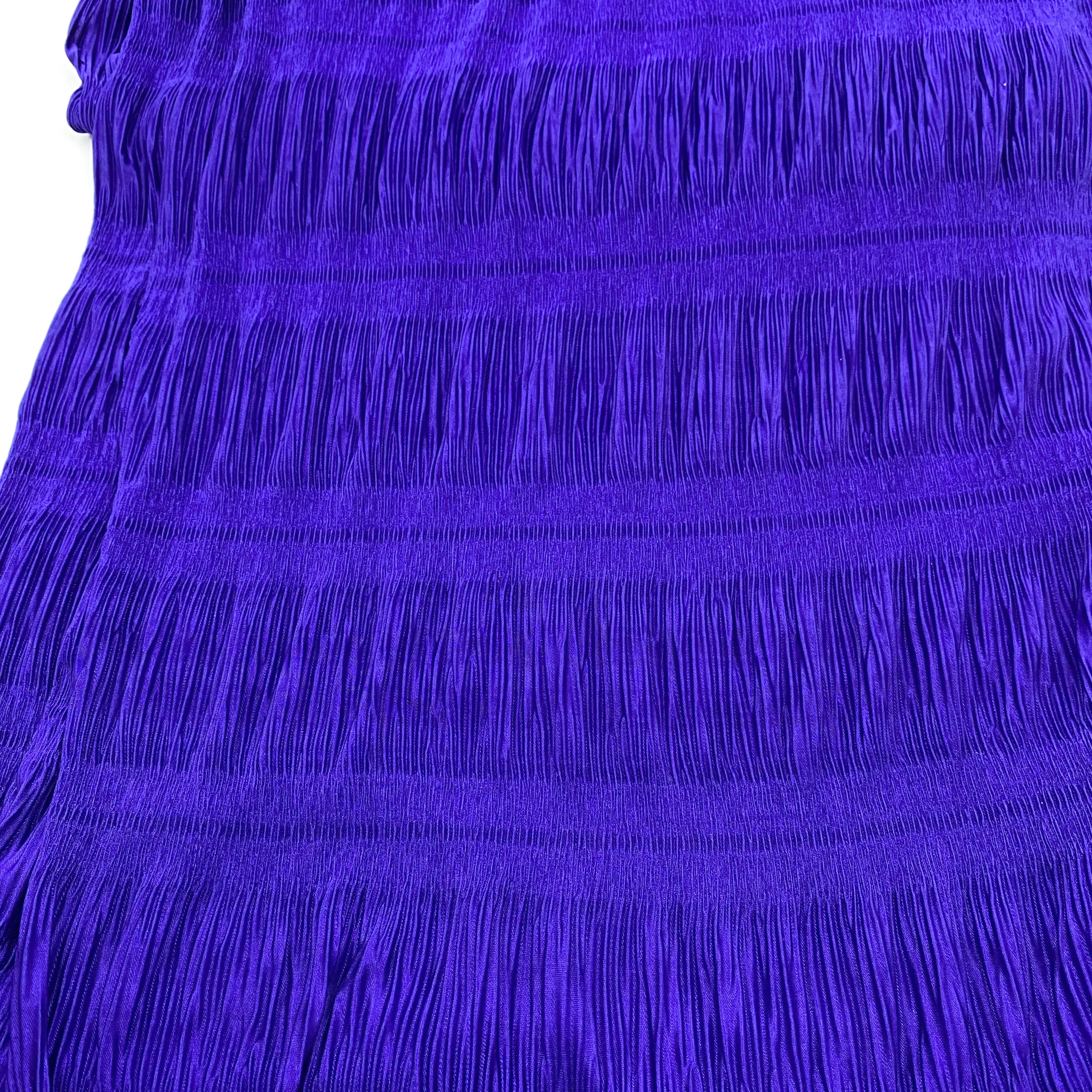 Individuelle plissierte Textilien günstiger Preis Polyester Crepe schwerer Stoff für Damenkleid