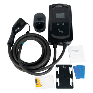 แท่นชาร์จรถยนต์ไฟฟ้าแบบติดผนัง มาตรฐานยุโรป รุ่น 3 กำลังไฟ 22 กิโลวัตต์ สำหรับรถยนต์พลังงานใหม่ ใช้ในบ้าน วัสดุ PC รองรับไฟฟ้า 1/3 เฟส - Product Image 3