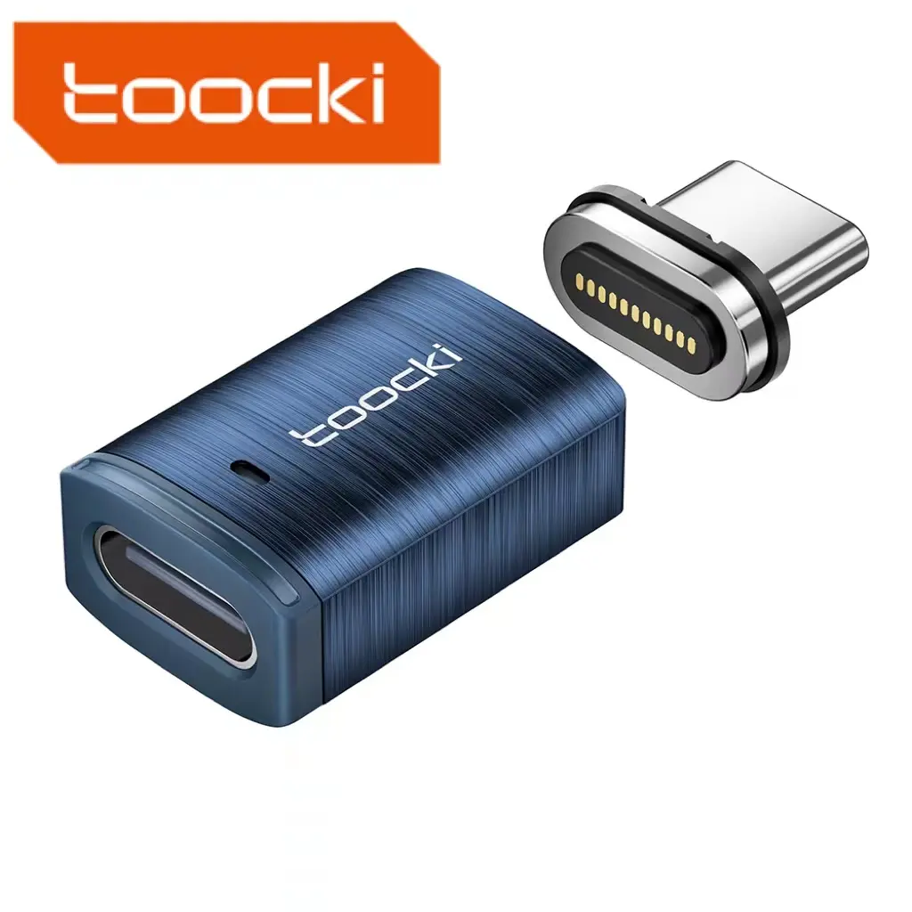 Toocki оптовая продажа 100 Вт Магнитный USB-кабель Быстрая зарядка USB OTG C аксессуары для телефона 2022