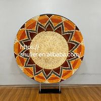 En gros personnalisé traditionnel éthiopien croix Habesha conception fleur fête d'anniversaire décors de fond