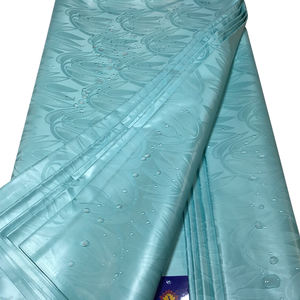 Yüksekliği kaliteli Brode Bazin Bazin Riche kumaş 2022 şam Shadda Abaya kadınlar için nijerya tekstil tasarım müslüman elbise - Product Image 5