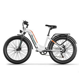 Trottinette à deux roues Step Thru 48V 2000W Hezzo S700 à double moteur, 17,5Ah, longue autonomie, suspension avant, contrôle par application, étanche - Product Image 1