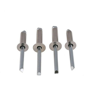 Rivets en acier inoxydable à poignée multiple Rivets aveugles à poignée multiple et à bride large à tête bombée 3/16