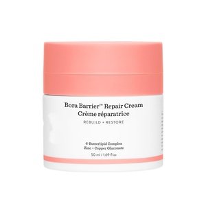Crème Réparatrice Qephant Bora Barrier, Hydratant Ultra-Riche, Cica Peptide, Protection <span class=keywords><strong>Solaire</strong></span>, Soin <span class=keywords><strong>Clinique</strong></span> Purifiant, Sans Cruauté Animale - Product Image 1