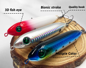 Großhandel 100mm 12g Weitwurf-Oberflächenköder für Salzwasser, Pencil-Köder mit Rassel für Welsangeln - Product Image 3