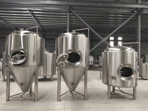 Cuve de Fermentation Verticale Conique <span class=keywords><strong>Hermann</strong></span> 3000L de Qualité Alimentaire pour Bière, Récipient Sous Pression - Product Image 2