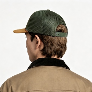 หมวกเบสบอลปักลายตามสั่ง หมวก Trucker หมวก Dad Hat หมวก Snapback ปรับได้สำหรับทุกเพศ หมวกตาข่ายระบายอากาศสำหรับสวมใส่ลำลองแนวสตรีทแวร์ - Product Image 4