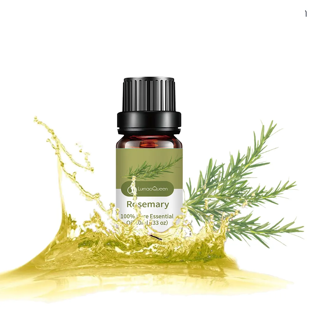 10ML Therapeutic Pure Rosmarin 100% natürliche ätherische Öle Haarwuchs Rosmarin ätherische Öle 30ml