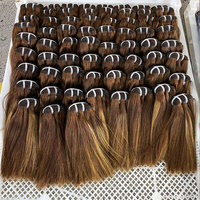 Échantillon gratuit de mèches de cheveux humains 10A non traitées, cuticules alignées, extensions de cheveux vierges brésiliennes, fournisseurs de cheveux de vison