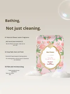 Qualité supérieure Solide Visage Corps Savon Aux Herbes Poire Rime Printemps Thé Parfum Bar Style avec Bois De Santal Blanc <span class=keywords><strong>Soir</strong></span>ée Jade Roselle - Product Image 6