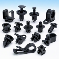 Support de fixation en R pour compartiment moteur automobile sur mesure, revêtement noir de précision, fabrication de fixations métalliques OEM