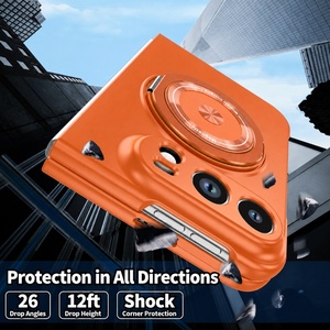 Coque de téléphone magnétique avec support rotatif à 360°, protection antichoc pour Samsung Galaxy Z Fold Series et iPhone Fold - Product Image 6
