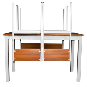Barato clásico 4 plazas moderno mesa de madera mesa de comedor - Product Image 1