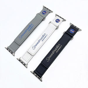 EASILIFE इन-स्टॉक कस्टम मुद्रित घड़ी बैंड स्मार्ट स्पोर्ट लेदर घड़ी कंगन हुक और लूप श्रृंखला के साथ एसई 7 6 5 4 <span class=keywords><strong>3</strong></span> <span class=keywords><strong>2</strong></span> 1 - Product Image 1