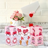 Nouvelles boîtes d'emballage de collations de bonbons à thème de la Saint-Valentin