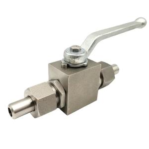 Válvula <span class=keywords><strong>de</strong></span> Bola Soldada <span class=keywords><strong>de</strong></span> Alta Presión y Alta Temperatura |   Acero Inoxidable 304/316L |   Rosca Externa Macho - Product Image 2