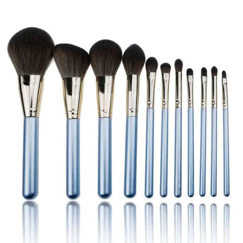 DX 11pcs custom brush set makeup brushes set free sample edge control brush