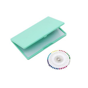 <strong>Magnetic</strong> Dark Green Sewing <strong>Needle</strong> Storage Box <strong>Needle</strong> Pin Holder Cross Stitch Sewing Knitting Holder DIY <strong>Needle</strong> Cushion Tool - Product Image 3