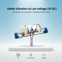Moteur vibrant miniature JL-A1027 3V à prix d'usine, micro-moteur vibrant DC avec fils pour appareils portables et jouets