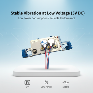 Fabrika Fiyatı JL-A1027 3V Mini Jetonlu Titreşim Motoru DC Mikro Titreşim Motoru, Giyilebilir Cihazlar ve Oyuncaklar için Kablolu Uçlarla - Product Image 3
