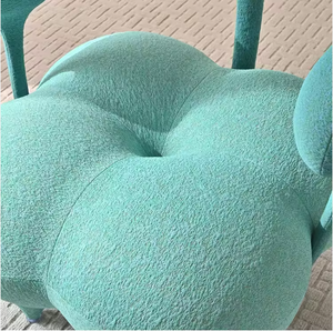 Fauteuil <span class=keywords><strong>Ballon</strong></span> Magique Moderne Nordique Luxe Léger Simple avec Structure Métallique et Assise Moelleuse pour Salon, <span class=keywords><strong>Bureau</strong></span> à Domicile, Mobilier Tendance pour Célébrités d'Internet - Product Image 5