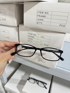 Venta al por mayor <span class=keywords><strong>de</strong></span> fábrica: Montura <span class=keywords><strong>de</strong></span> <span class=keywords><strong>gafas</strong></span> ópticas TR90 <span class=keywords><strong>de</strong></span> aro completo, clásicas cuadradas, para uso diario, para hombres y mujeres, listas para usar. - Product Image 2