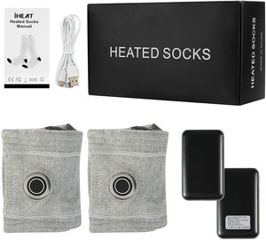 Kaos Kaki Olahraga Grosir, Kaos Kaki Termal Berpemanas, Selimut Elektrik Isi Ulang dengan 3 Pengaturan Pemanasan untuk Pria dan Wanita - Product Image 5