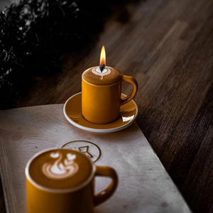 Latte personnalisé décoratif regarder pot frais forme de plante fait à froid autocollant café Frappuccino tasse grande bougie de café glacé parfumé - Product Image 5