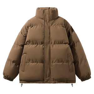 Veste matelassée unisexe YZ pour l'hiver, vêtements respirants pour hommes et femmes, manteaux en duvet, col en coton - Product Image 1