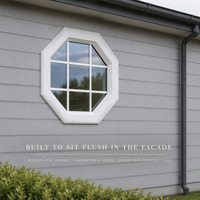 Fenêtre coulissante PVC/UPVC sur mesure résistante aux ouragans, qualité premium testée EU profil haut de gamme prix compétitif
