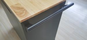 Robuste, 36 pouces Armoire d'atelier mobile noire à 5 tiroirs, coffre à outils pour salons <span class=keywords><strong>de</strong></span> coiffure et salons <span class=keywords><strong>de</strong></span> tatouage - Product Image 5