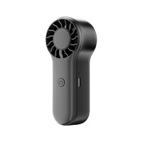 Mini ventilateur portable USB haute vitesse turbo, moteur sans balais, 3 vitesses, pour camping et voiture