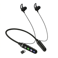 Nouveaux écouteurs sans fil à réduction de bruit ENC, en stock, avec tour de cou, BT 5.4 F10, 10-15H, Type-C, pour le travail et la musique