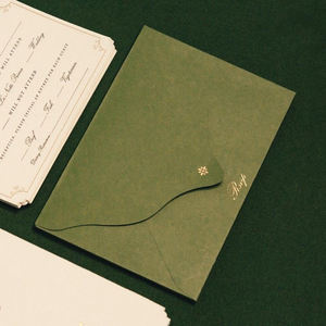 Enveloppes et cartes postales <span class=keywords><strong>de</strong></span> remerciement personnalisées <span class=keywords><strong>de</strong></span> luxe avec logo, papier <span class=keywords><strong>de</strong></span> qualité, impression offset - Product Image 1