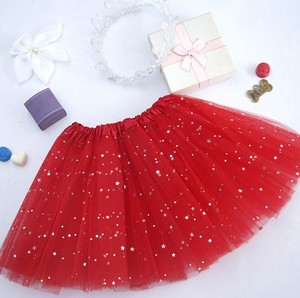 Falda Tutú Infantil para Niña, Falda Tutú Mini con Estampado de Estrellas para Niñas de 3 a 10 Años, Tutú de Ballet - Product Image 6