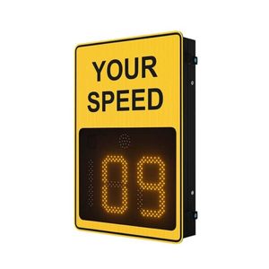 Mutcd tiêu chuẩn 3 chữ số LED năng lượng mặt trời tốc độ Radar dấu hiệu giao thông <span class=keywords><strong>Detector</strong></span> DOPPLER Radar cảm biến LED tốc độ giới hạn dấu hiệu - Product Image 3