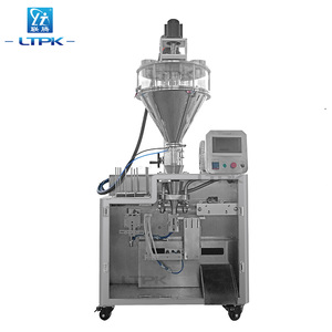 Machine de remplissage de poche de support électrique automatique à grande vitesse facile à utiliser pour le bois de poudre de sel de poudre de <span class=keywords><strong>café</strong></span> de jus de boisson de nourriture - Product Image 3
