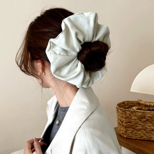 Coleteros Elásticos <span class=keywords><strong>XXL</strong></span> al por Mayor, Bandas para el Cabello Grandes, Antideslizantes, Lisas, Resistentes, de Gamuza Mate, para <span class=keywords><strong>Yoga</strong></span> - Product Image 4