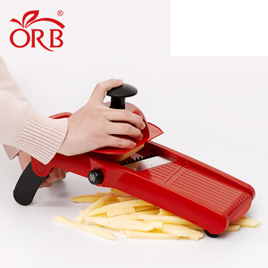 Muestra <span class=keywords><strong>gratis</strong></span> Útil Cocina cuchillas ajustables mandoline cortador de verduras naranja Col cortadora - Product Image 2