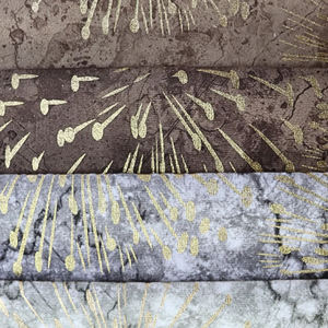Tela de terciopelo con estampado en caliente personalizado, nuevo diseño de moda, textil suave para tapicería interior de sofá - Product Image 3