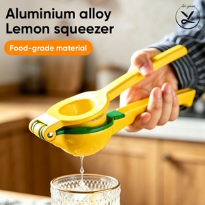 Aluminum Alloy Lemon Juicer Household Lemon Squeezer Kitchen Manual Fruit <b>Juice</b> <b>Extractor</b> - Product Image 1