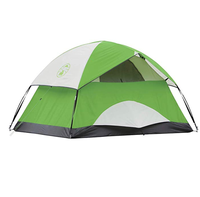 Tente dôme de camping pour 2/3/4/5 personnes, imperméable, spacieuse et légère, pour le camping en plein air.