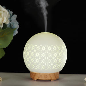 Humidificador de aromaterapia creativo de 0,5-1L con alimentación USB y luz nocturna para el hogar y el dormitorio - Product Image 1