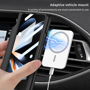 Étui magnétique avec charnière conçu pour la recharge sans fil GKK avec support et emplacement pour stylet pour Samsung Galaxy <span class=keywords><strong>Z</strong></span> <span class=keywords><strong>Fold</strong></span> <span class=keywords><strong>4</strong></span> 5 6 - Product Image 5