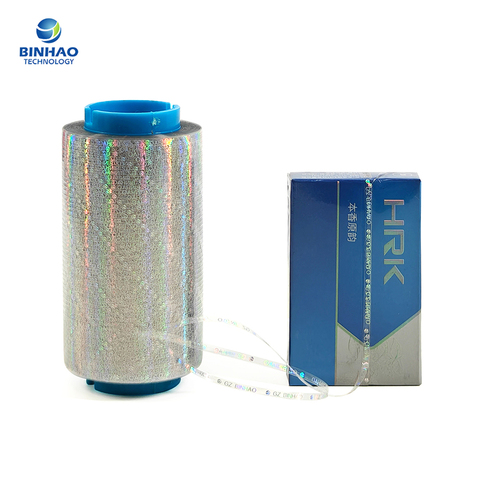 Bopp Laser Printed Logo Tear Strip Tape for Cigarette Packing