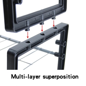 Chất Lượng Cao Nhựa Đứng Giày Giá Tùy Chỉnh Giày Tủ Tủ Đa Chức Năng Giày Lưu Trữ Kệ Cho Nhà - Product Image 3